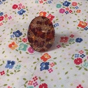 Brown Oval Gemstone